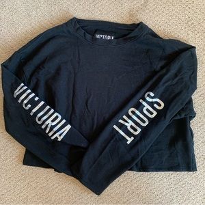 Victoria’s Secret sport cropped crew neck sweatshirt